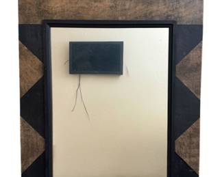 Black and Gold Decorative Wall Mirror