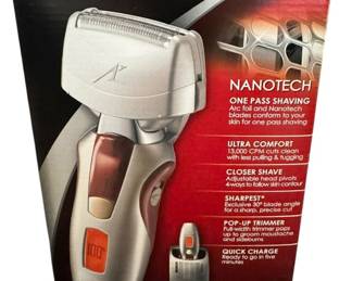 Linear Vortex Nano Arc Foil Shaving System