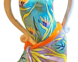 Diane Artware Sarong Porcelain Vase