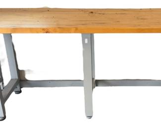 Heavy Duty Workbench Solid Wood Top