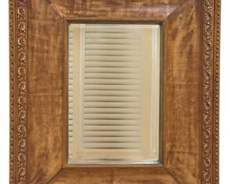 Large Wood Decorative Wall Mirror