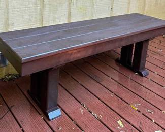 010 Lot 1 Polywood Bench