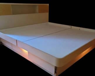 Luxury Laminate King Platform Bed