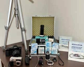 MIRANDA Duplicator and MINOLTA Camera
