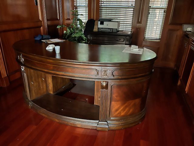 Mahogany desk