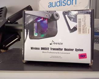DMX512 transmitter receiver system