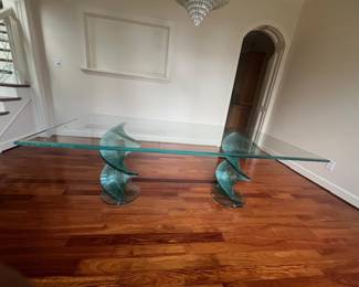 Glass table