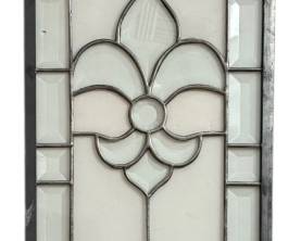 Clear Stained Glass Window Art