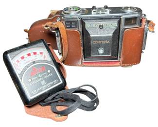 Zeiss Contessa and Exposure Meter