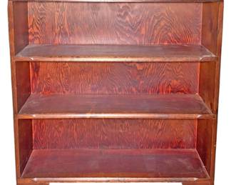 Vintage Solid Wood Bookcase
