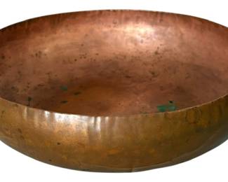 Signed Copper Planter