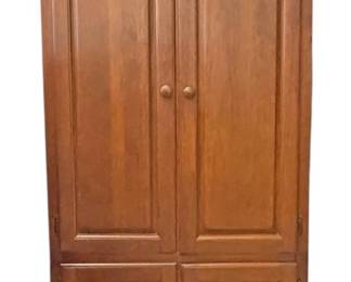 Wood Entertainment Cabinet