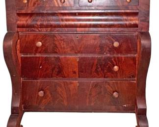 Vintage Solid Wood Dresser