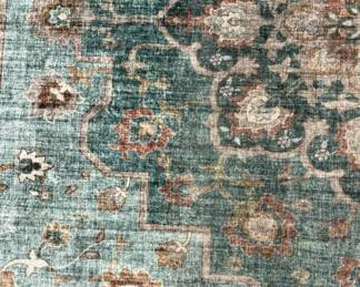 8x10 Green and Brown Rug