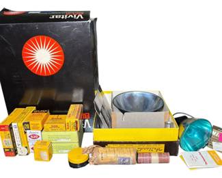 Vintage Camera Film and Equipment