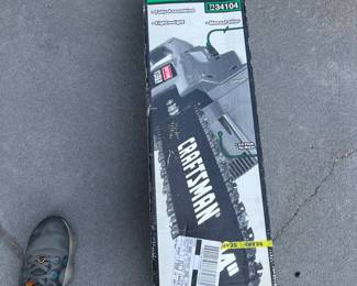 Brand, new inbox, craftsman electric chainsaw
