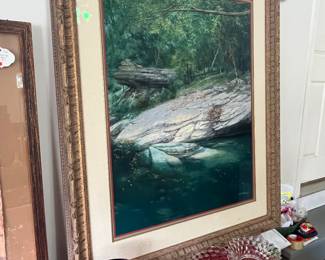 Chalk pastel by Jack Hetterich. 