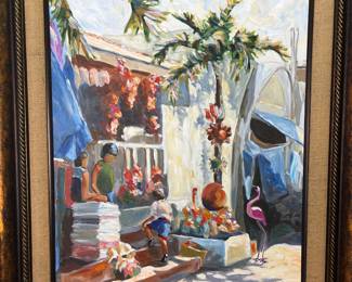 Holly Hunter Barry original acrylic on canvas