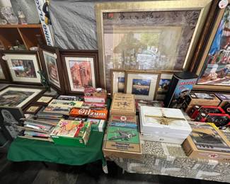 Continuation of Texaco collection. 2 pieces of artwork from Heidi Rosner.. Certificate available.