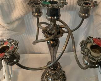 Silver plate - various items.