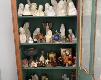 Madonnas and other small items from travels to China.