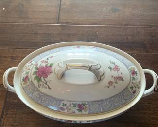 Crown Imperial China - 12 pc place setting and serving pieces.