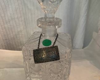 Crystal decanter