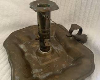 Brass candlestick