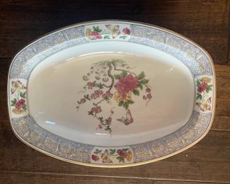 Crown Imperial China - 12 pc place setting and serving pieces.