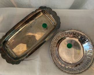 Silver plate - various items.