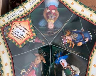 Christmas ornaments.