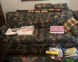 Upholstered sleeper sofa