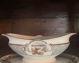 Crown Imperial China - 12 pc place setting and serving pieces.