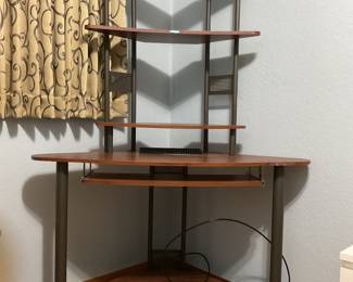 Computer/Office Desk with Shelves ($25)