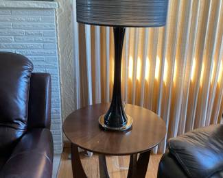 1 of 2 End Tables ($20 ea), Lamp ($15 ea)