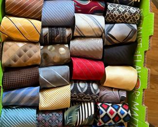 Silk Neck Ties ($5 each)