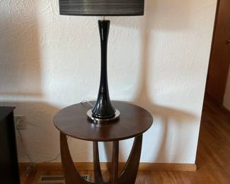 2 of 2 End Tables ($20 ea), Lamp ($15)