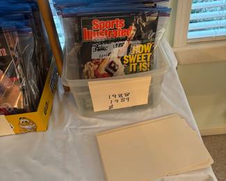 SPORTS ILLUSTRATED MAGAZINES COLLECTION