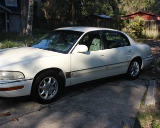 A 2001 BUICK PARK AVE, ORIGINAL OWNER, 98,236 ORIGINAL MILES.  HAS BEEN GARAGE KEPT AND IN PRISTINE CONDITION.  IT CAN BE PURCHASED IN ADVANCE OF THE SALE.