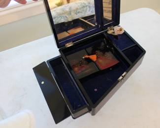 PIANO STYLE JEWELRY BOX