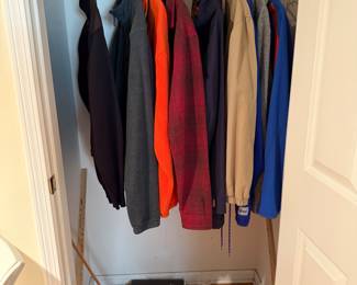 Men’s jackets.
