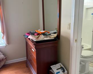 Thomasville dresser and mirror.