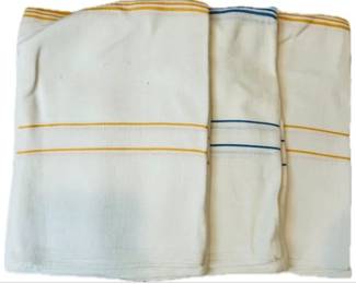 Vintage English 100% Linen Kitchen Towels