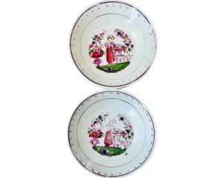Antique Porcelain Plates