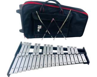 Vic Firth 32 Key Student Xylophone With Backpack Carrying Case And Music Stand