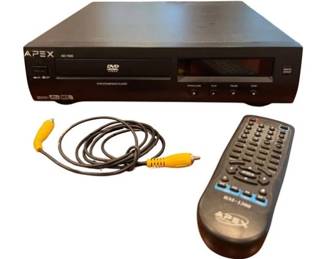 APEX AD-1500 DVD/VCD/MP3CD Player With Remote - In Working Condition