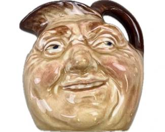 Royal Doulton John Barleycorn - English Porcelain Miniature Toby Jug