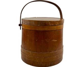 Vintage L.L. Bean Sugar Bucket - Signed "Made Expressly For L.L. Bean Freeport Maine"