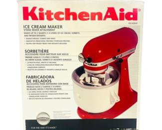 KitchenAid Ice Cream Maker With Original Box & Instructions