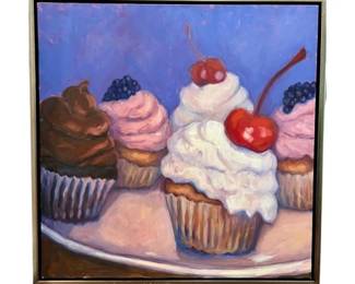 Original Oil Painting By Britt Bair - Entitled "Sweets For The Sweet"